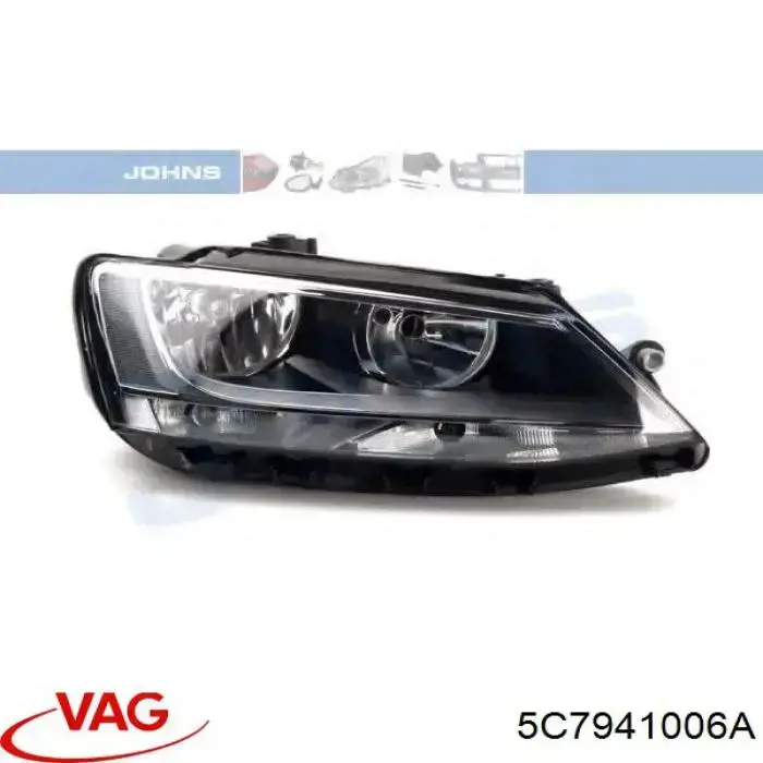 Правая блок фара VAG 5C7941006A цена, от 142.37 USD