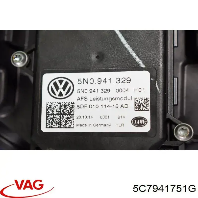 Левая фара 5C7941751G VAG