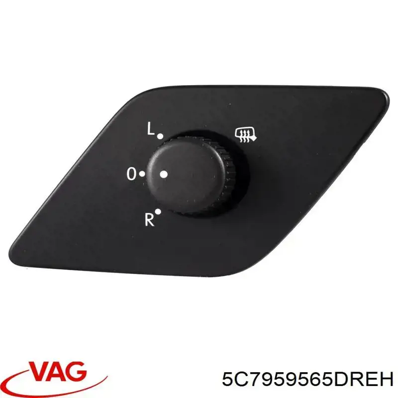 Купить 5C7959565KREH VAG Регулятор зеркал