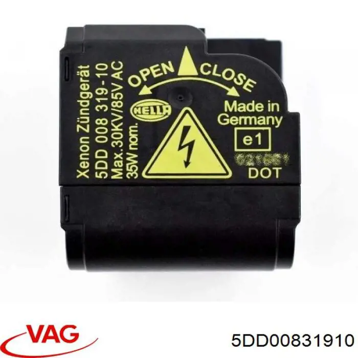 5DD00831910 VAG unidade de encendido (xénon)