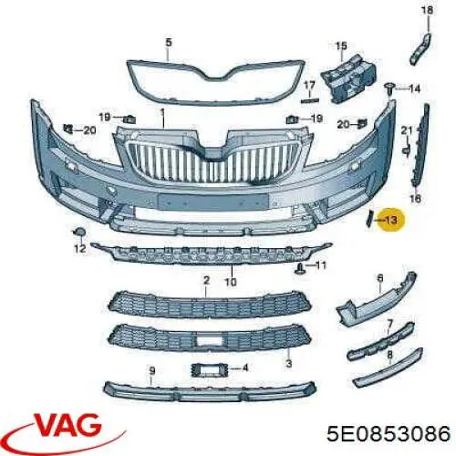 Купить 5E0853086 VAG 