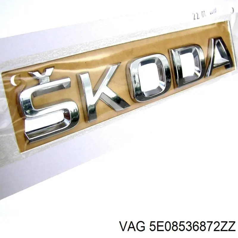  Emblema de tampa de porta-malas (emblema de firma) Skoda Octavia III A7 carrinha (5E5, 5E6) (2012 - 2020) III A7