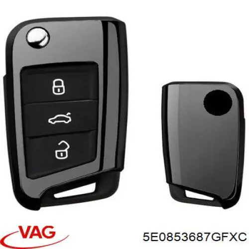 Фирменный значок VAG 5E0853687GFXC цена, от 42.55 USD