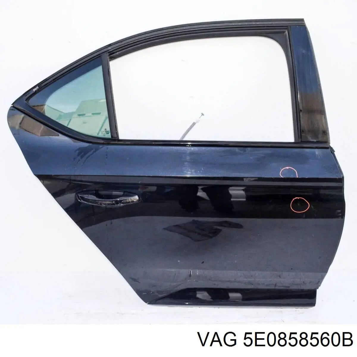 5E0858560B9B9 VAG Накладка рулевой колонки