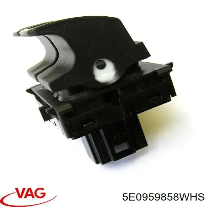Кнопочный блок управления стеклоподъемником передний левый VAG 5E0959858WHS