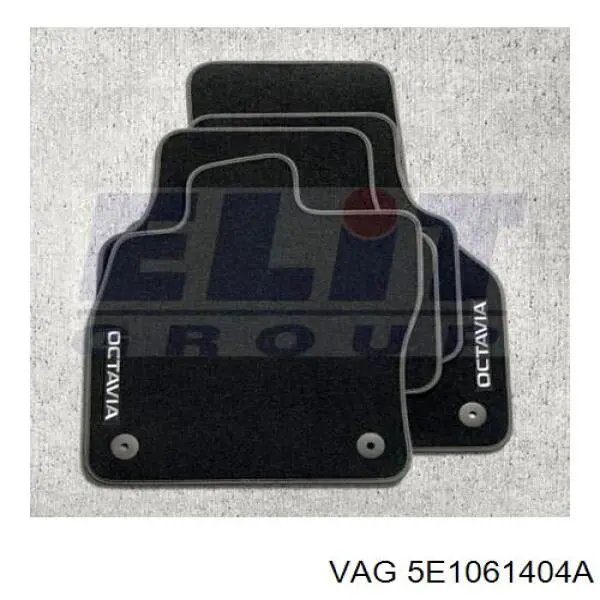 Комплект ковриков VAG 5E1061404A цена, от 81.16 USD