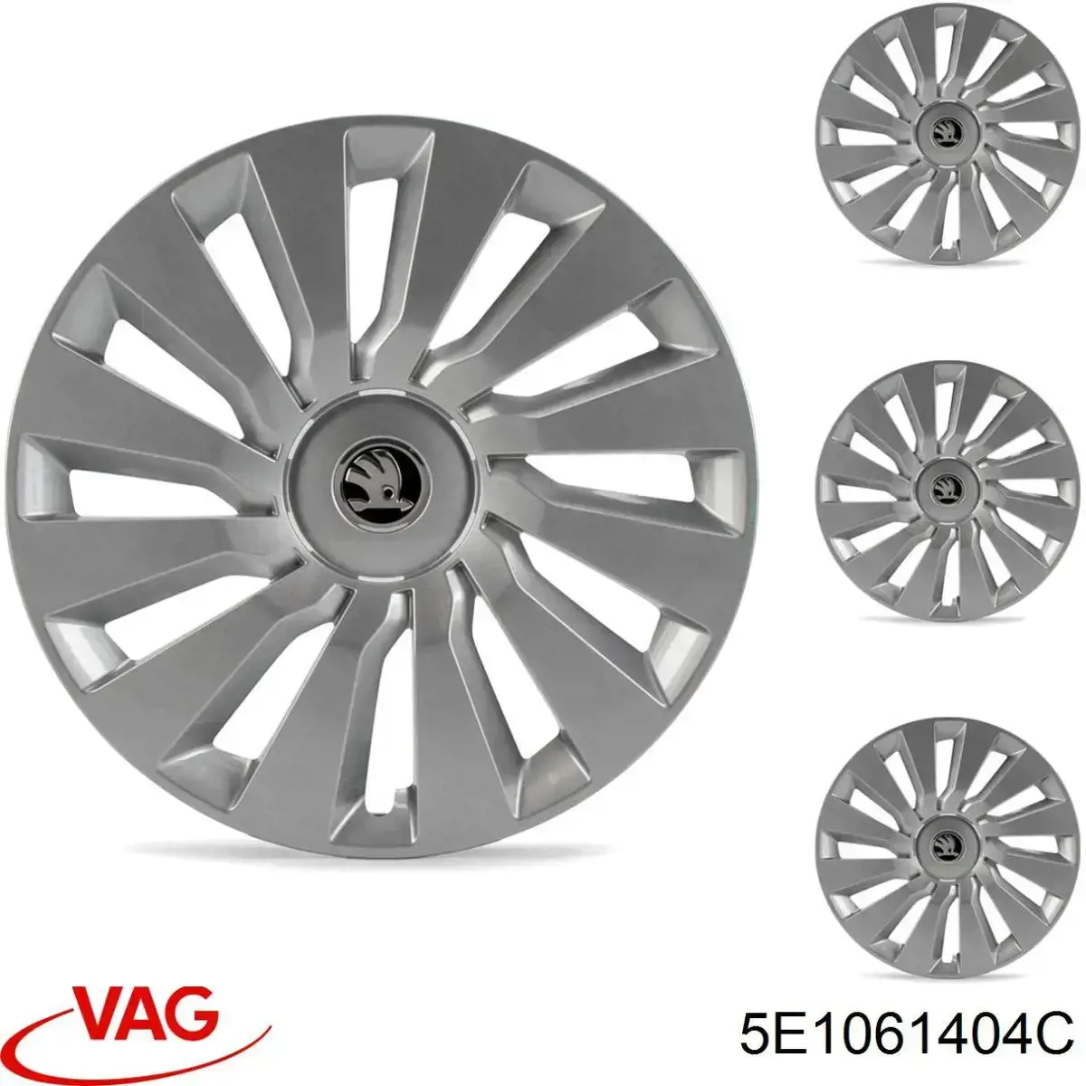 5E1061404C VAG Автоковрики