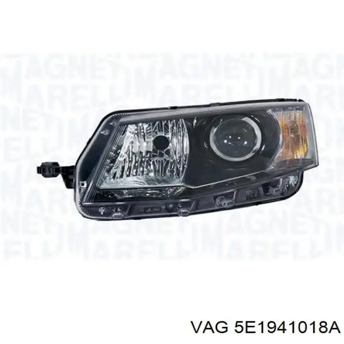 5E1941018A VAG luz direita