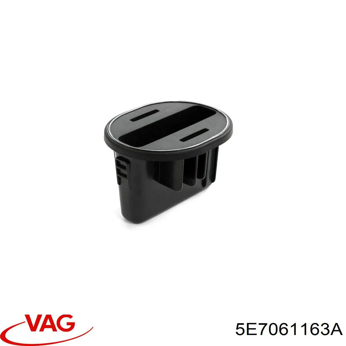 5E7061163A VAG Коврик багажного отсека