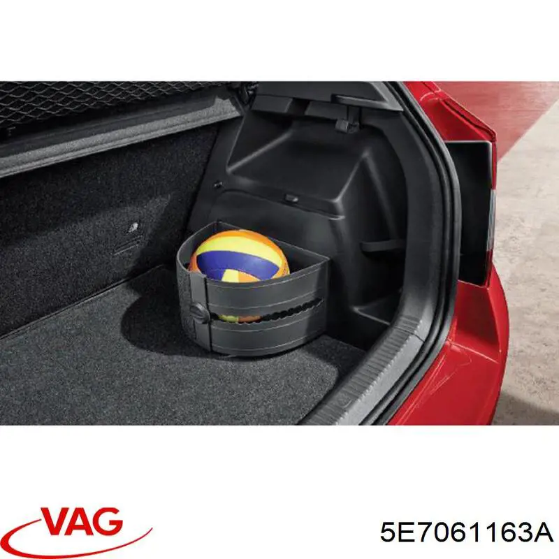 Задний коврик в багажник VAG 5E7061163A цена, от 95.60 USD