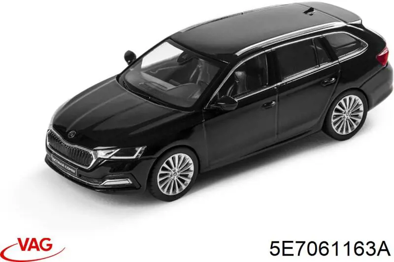 Купить 5E7061163A VAG Резиновый коврик в багажник