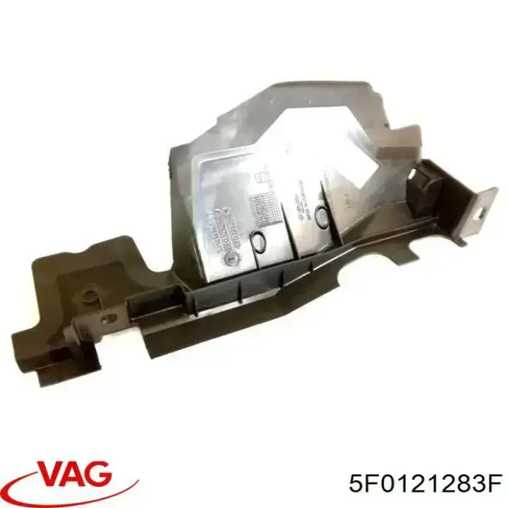 5F0121283F VAG Воздуховод (дефлектор) радиатора левый