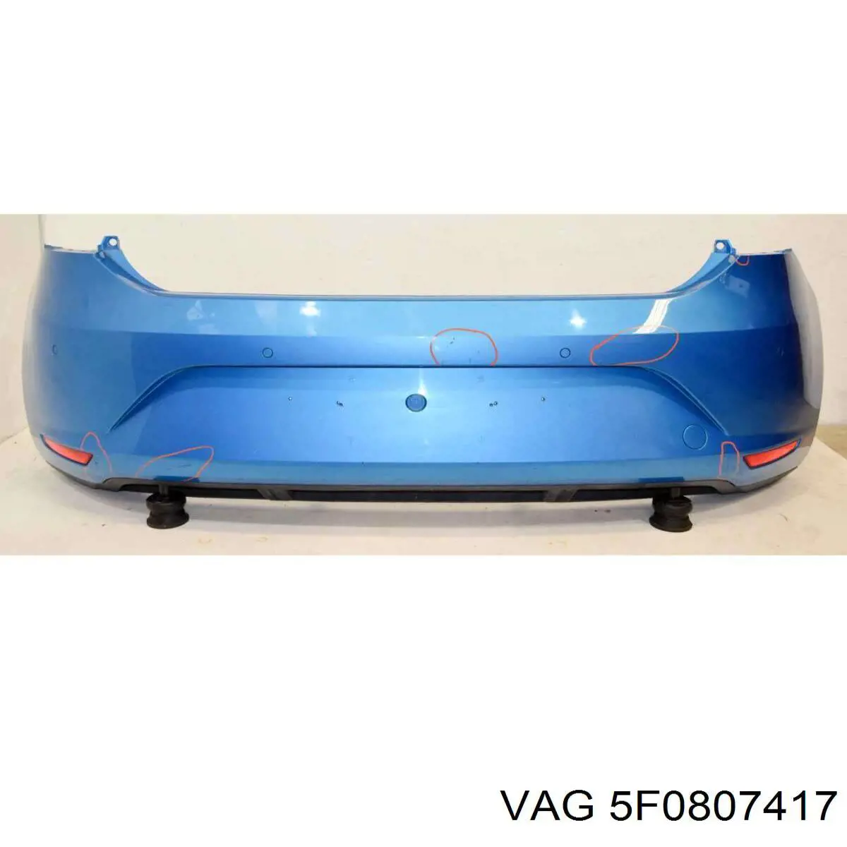 5F0807417 VAG Задний бампер