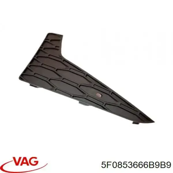 Решетка бампера переднего правая Polcar 67C1274