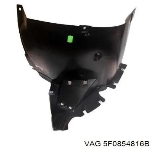 Подкрылок крыла переднего правый передний VAG 5F0854816B цена, от 20.66 USD