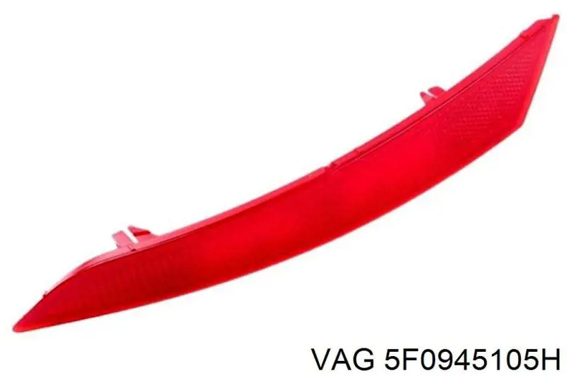 Купить 5F0945105H VAG Левый катафот заднего бампера