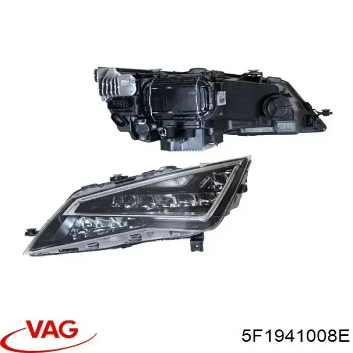 5F1941008E VAG luz direita