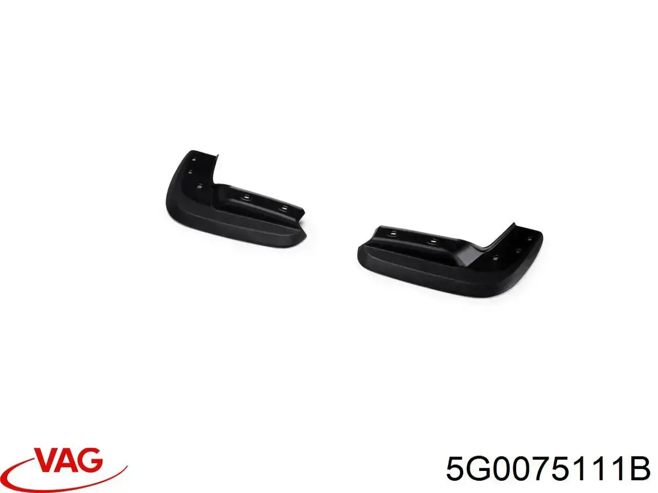 Брызговики передние, комплект VAG 5G0075111B цена, от 84.01 USD