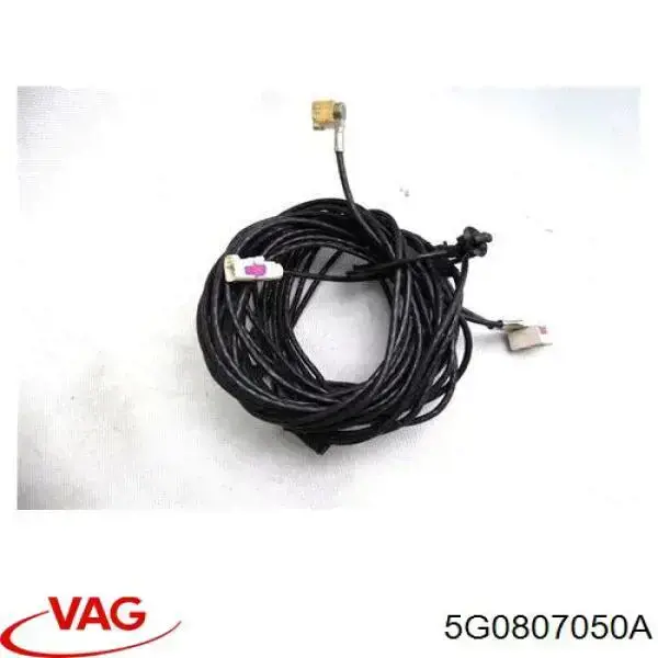 Кронштейн бампера переднего внешний правый 5G0807050A VAG