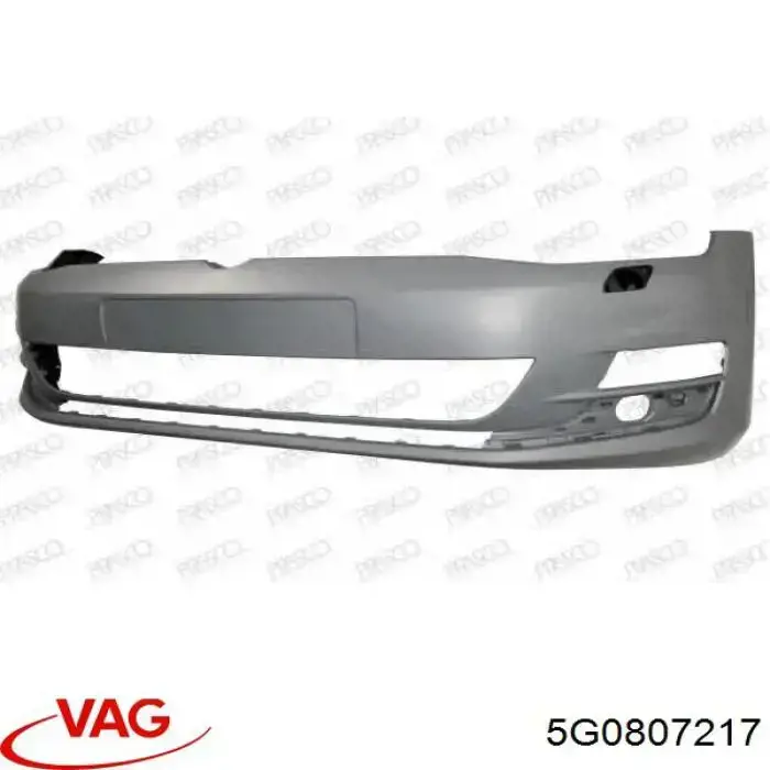 Передний бампер 5G0807217BT VAG