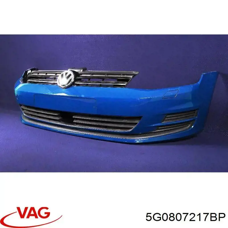 Передний бампер 5G0807217BP VAG