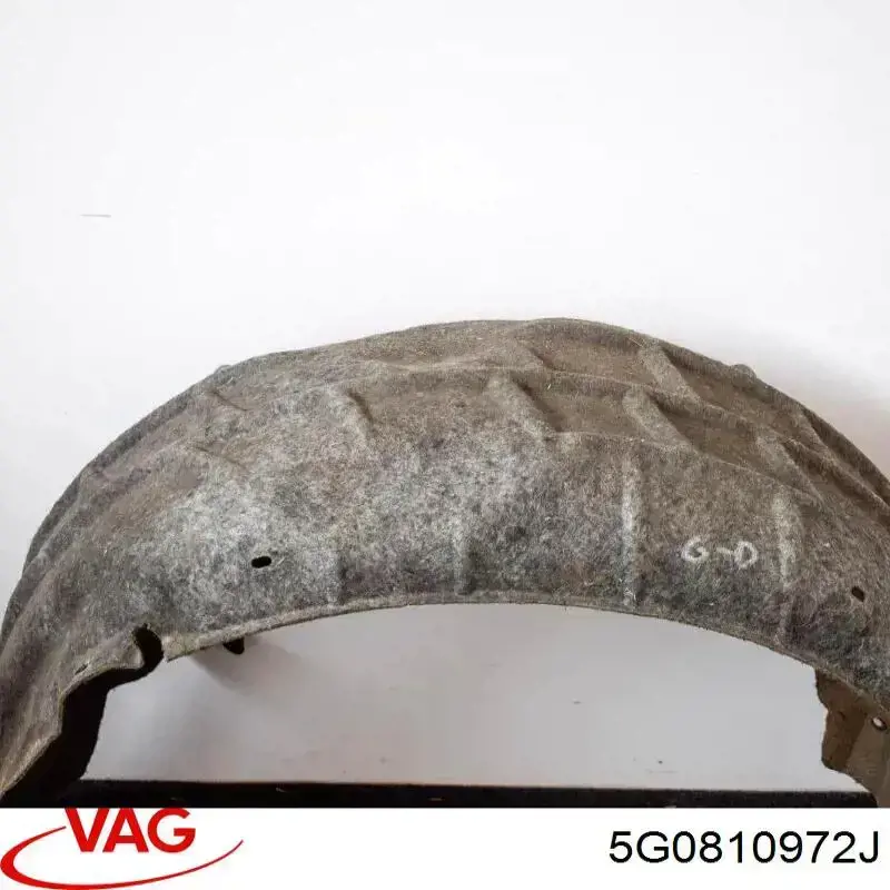 Подкрылок задний правый 5G0810972J VAG