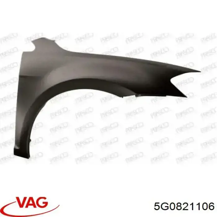 SYCV015G001R Simyi Переднее правое крыло