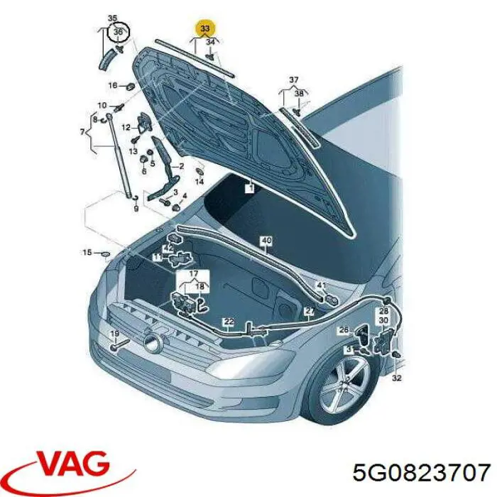 5G0823707 VAG 