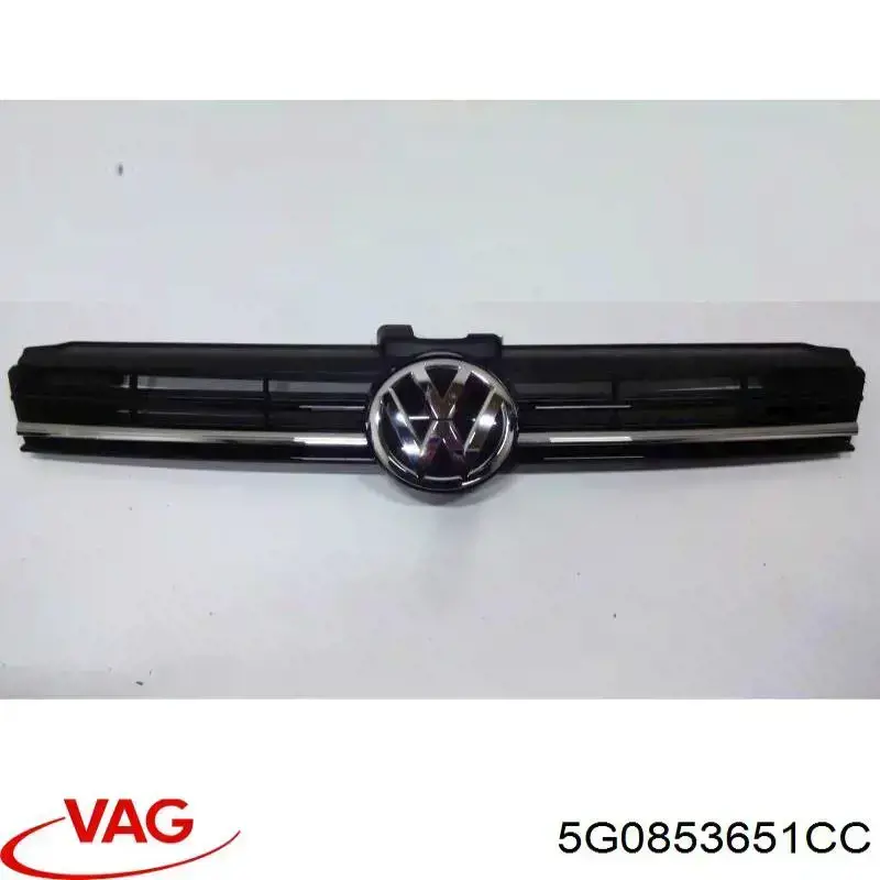 Облицовка радиатора VAG 5G0853651CC цена, от 327.45 USD