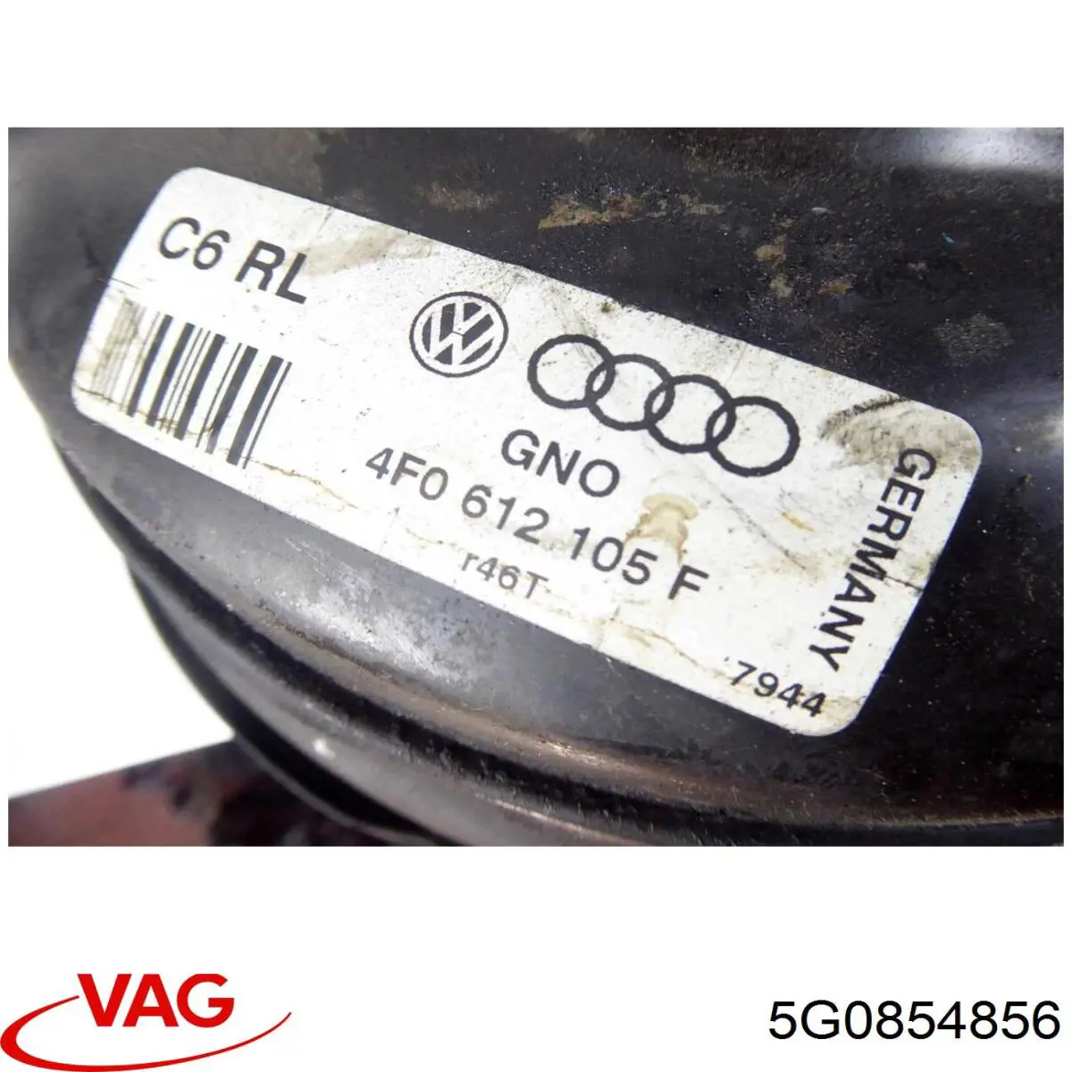 Брызговик задний, правый VAG 5G0854856