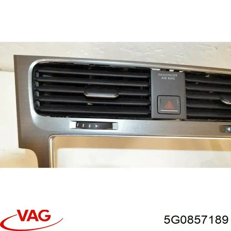 Облицовка щитка приборов "торпедо" VAG 5G0857189 цена, от 19.00 USD