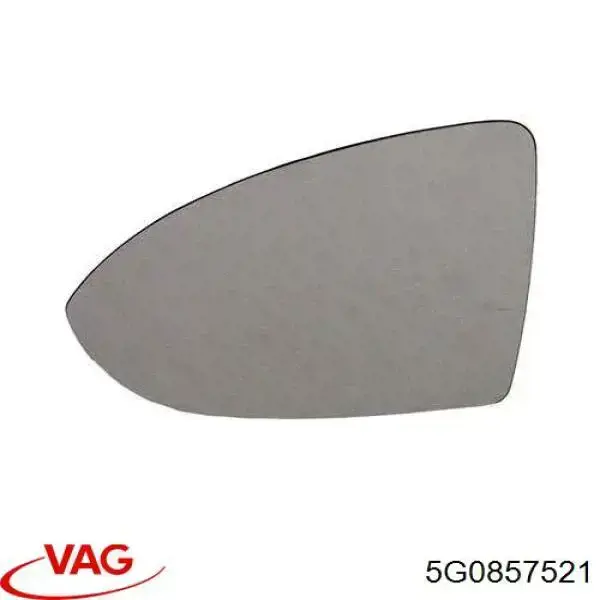 Зеркальный элемент водительского зеркала VAG 5G0857521 цена, от 19.00 USD