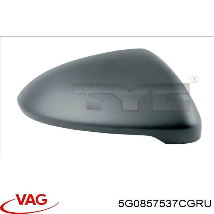 Накладка левого бокового зеркала VAG 5G0857537CGRU цена, от 26.12 USD