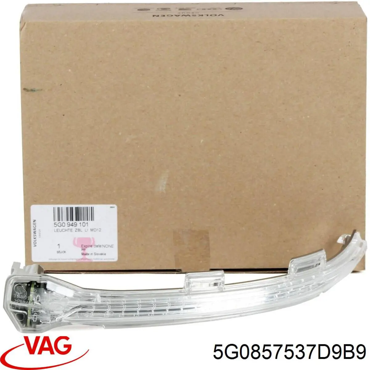 Накладка левого бокового зеркала VAG 5G0857537D9B9 цена, от 26.13 USD