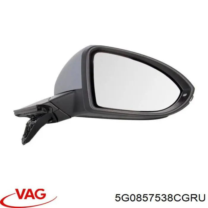 Наружное зеркало правое VAG 5G0857538CGRU цена, от 120.97 USD