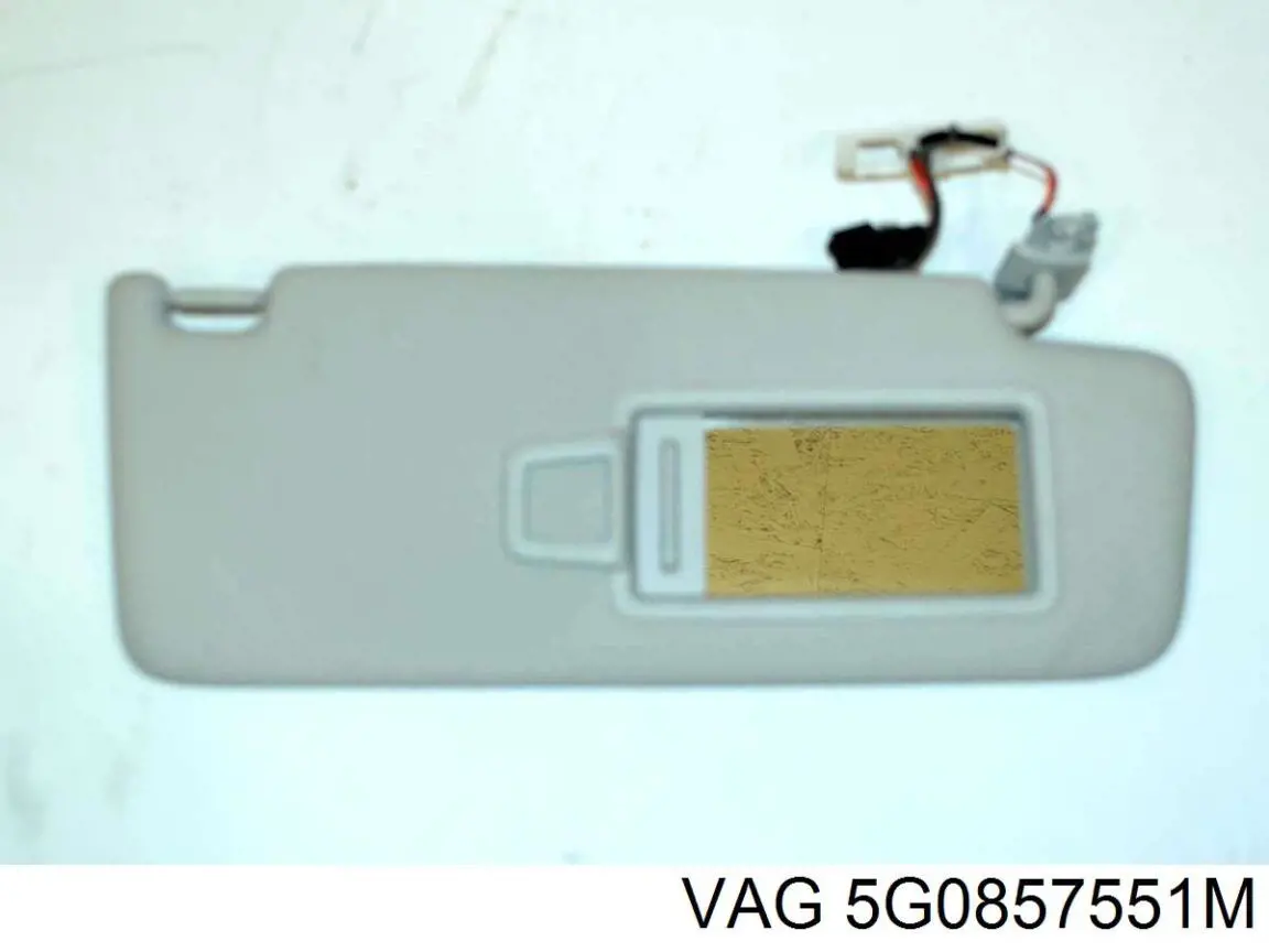 Козырек солнцезащитный автомобиля VAG 5G0857551M цена, от 44.58 USD