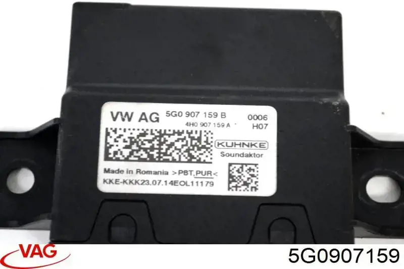 Блок управления генерации звука двигателя VAG 5G0907159 цена, от 43.74 USD
