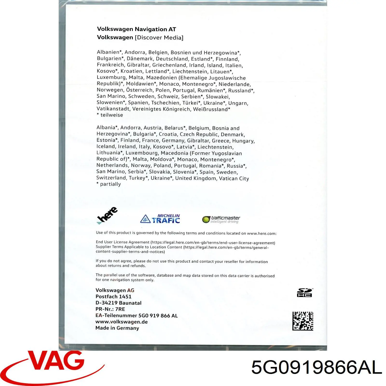 5G0919866AL VAG 