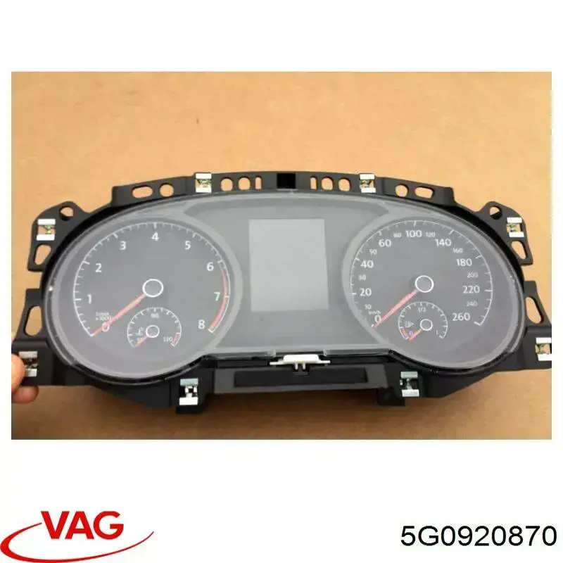 Приборная доска (щиток приборов) VAG 5G0920860 цена, от 146.33 USD