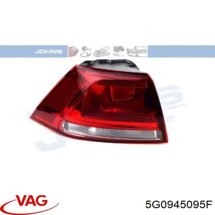 5G0945095F VAG Фонарь задний