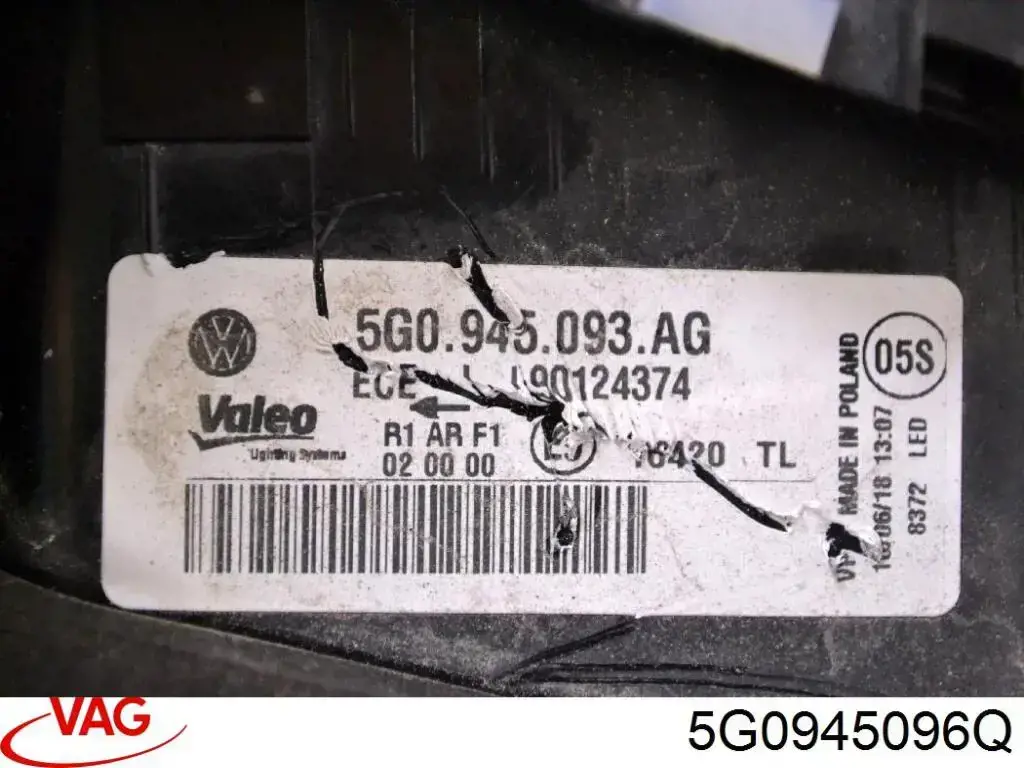 Фара задняя правая внешняя VALEO 047192 цена, от 137.71 USD