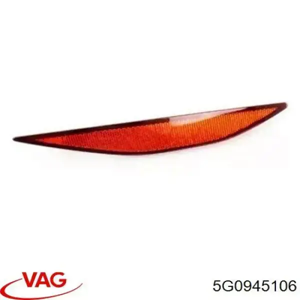 Отражатель бампера заднего правый VAG 5G0945106 цена, от 11.29 USD