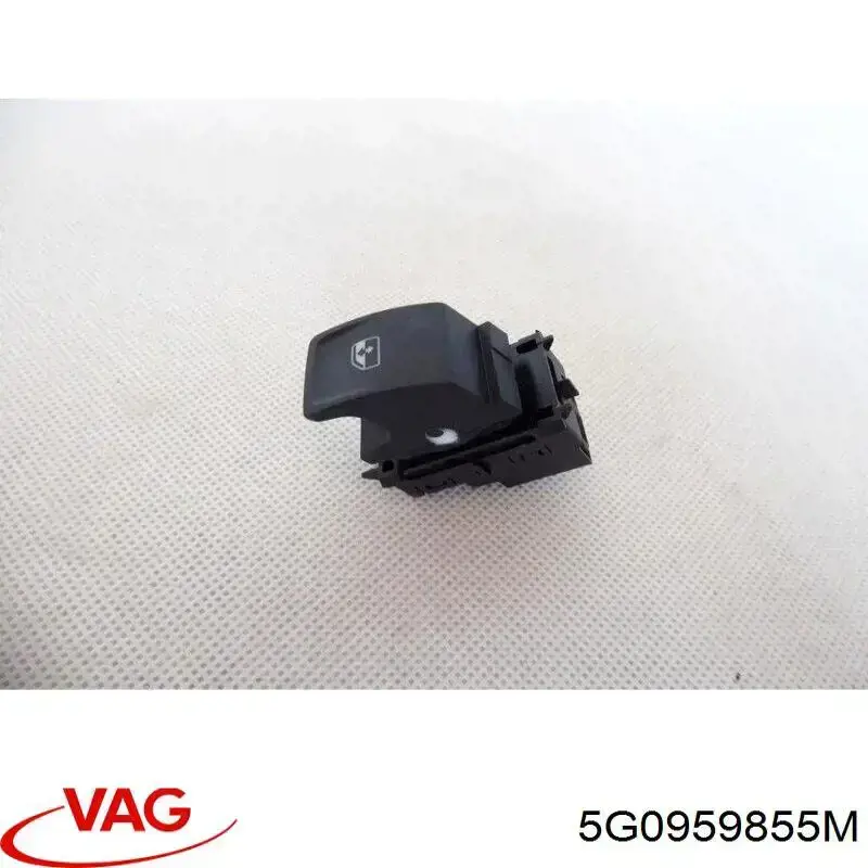 5G0959855J VAG кнопка включения мотора стеклоподъемника передняя правая