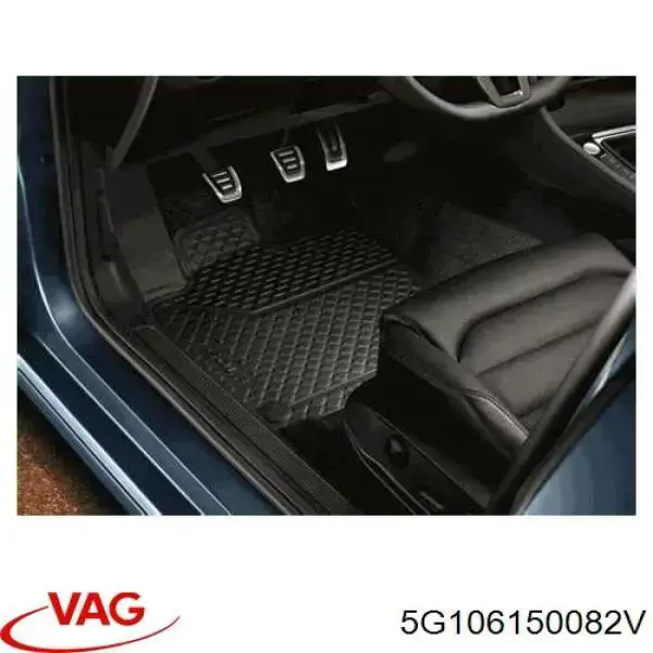 Комплект ковриков 5G1061500A82V VAG