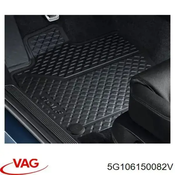 Комплект ковриков VAG 5G106150082V цена, от 129.20 USD