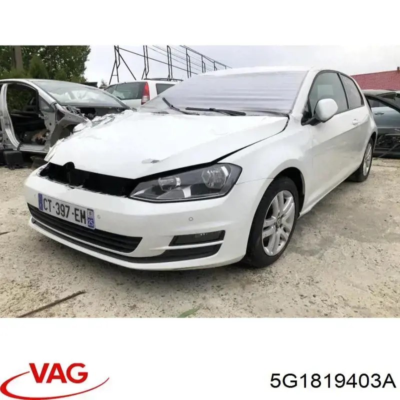 Купить 5G1819403A VAG Водосток лобового стекла, жабо