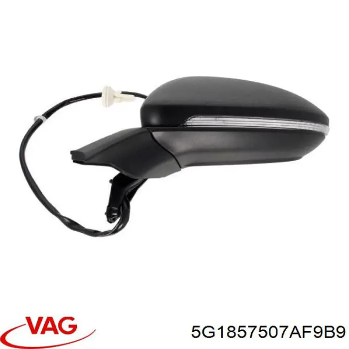 Зеркало заднего вида, левое VAG 5G1857507AF9B9 цена, от 154.46 USD