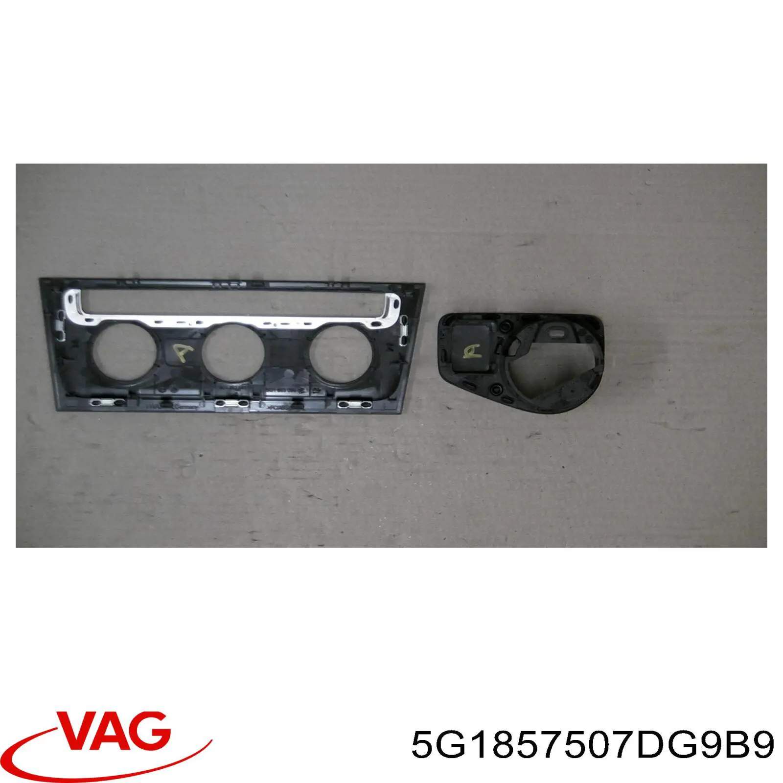 5G1857507DG9B9 VAG Корпус левого зеркала заднего вида