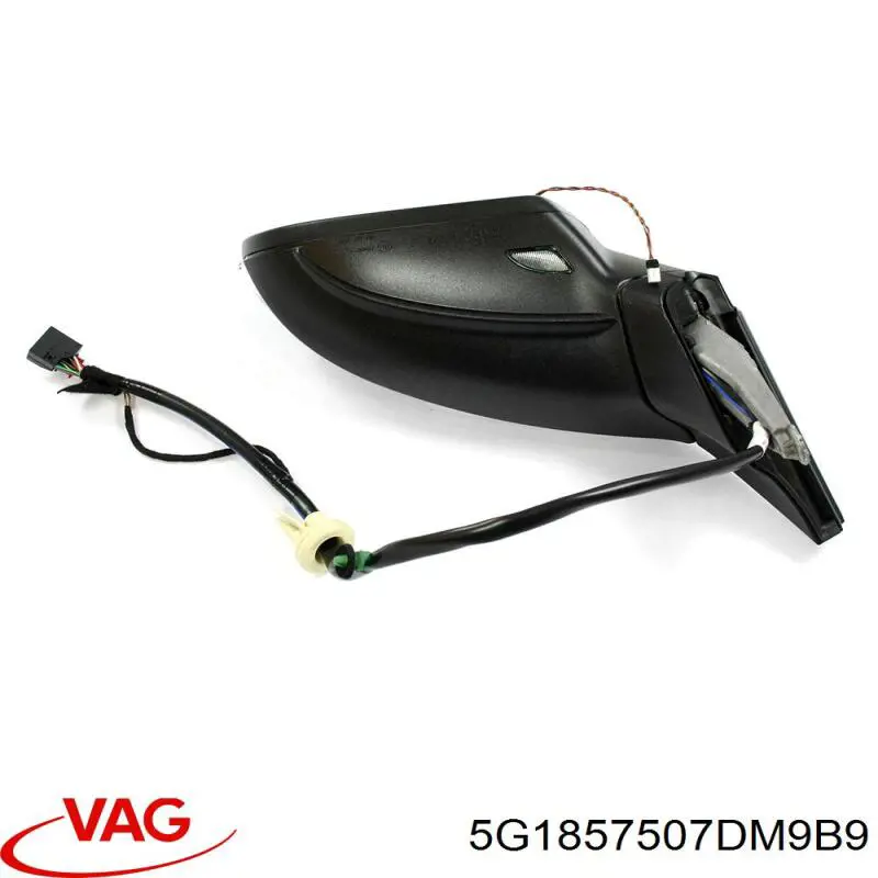 Корпус зеркала заднего вида левого (внутрення часть) VAG 5G1857507DA9B9 цена, от 378.44 USD
