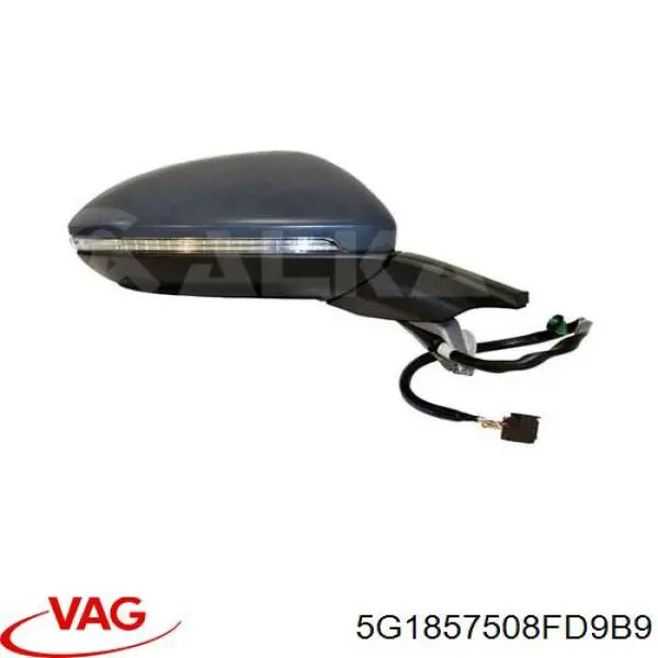 5G1857508DG VAG Зеркало заднего вида правое